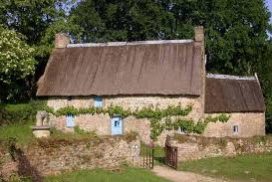 Maison illustrant le patrimoine breton